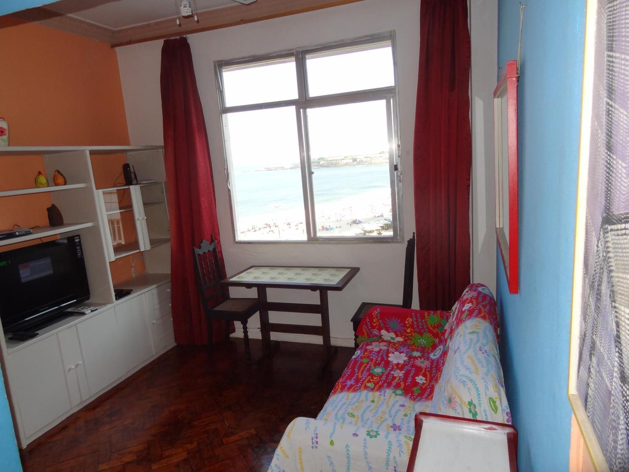 Oceanfront Copacabana Apartment Rio de Janeiro Bagian luar foto