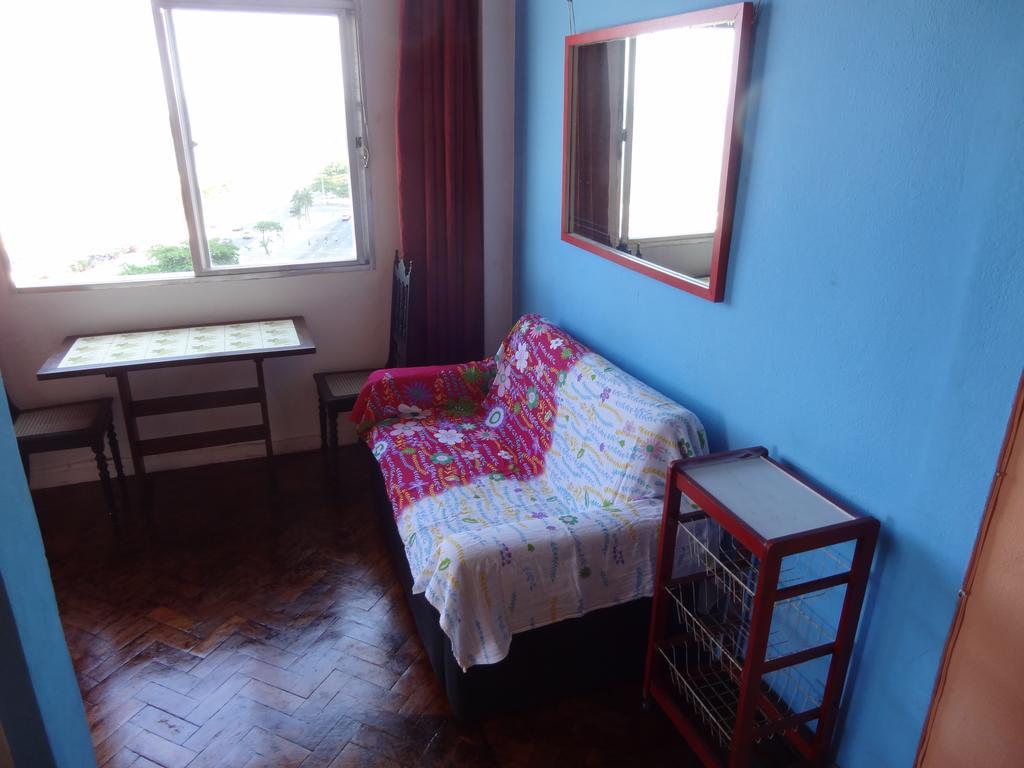 Oceanfront Copacabana Apartment Rio de Janeiro Bagian luar foto